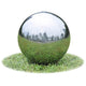 Fountaine de jardin vidaxl avec LEDS 20 cm en acier inoxydable