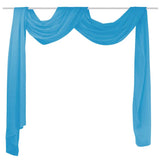 Vidaxl Overgijn Translucent Voiile 140 x 600 cm Turqoise - afbeelding 1