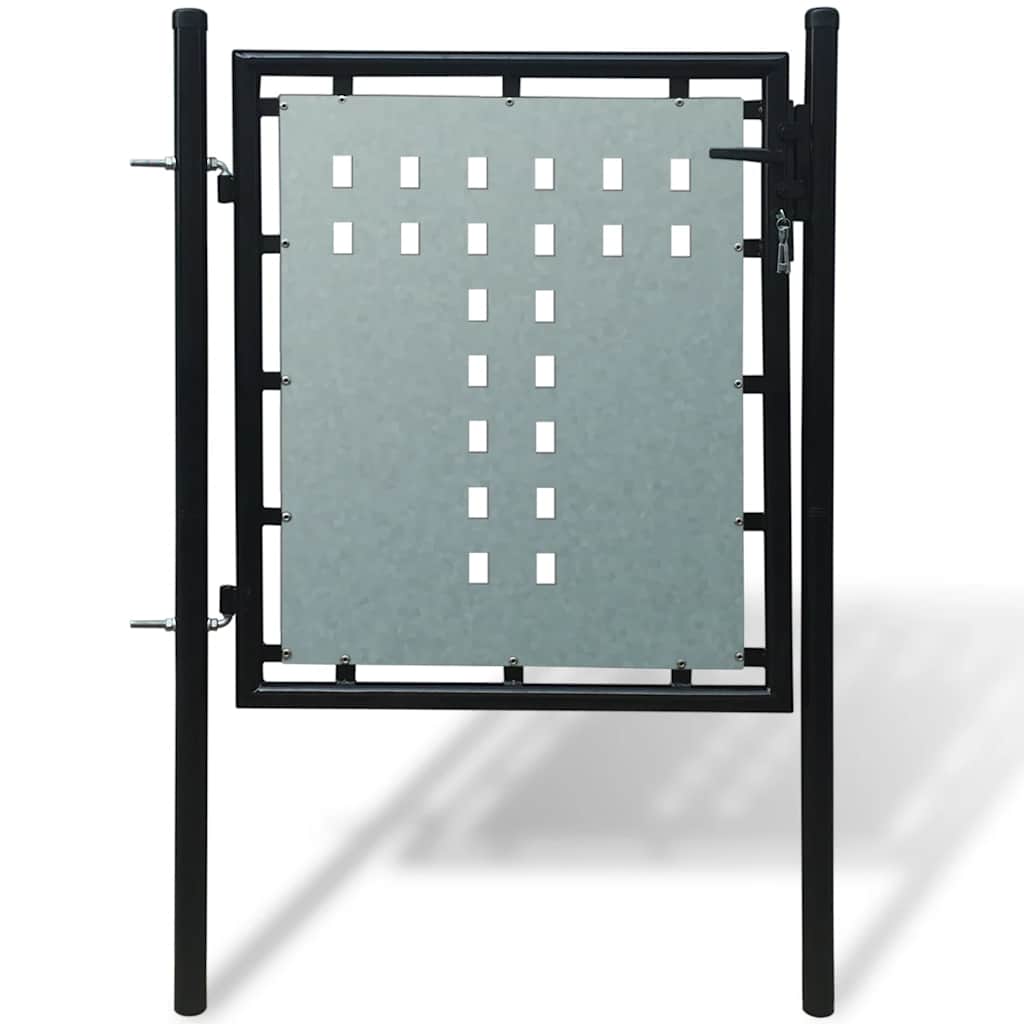 Port vidaxl seulement 100x150 cm noir