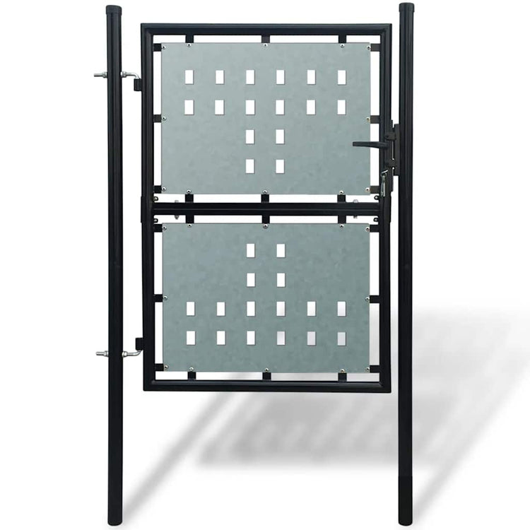 Port vidaxl seulement 100x250 cm noir