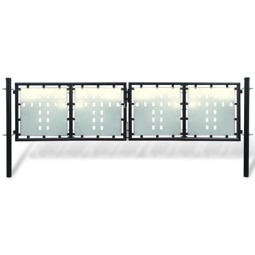 Port vidaxl seulement 300x125 cm noir