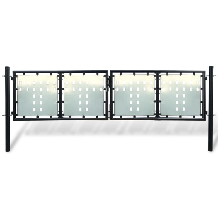 Port vidaxl seulement 300x125 cm noir