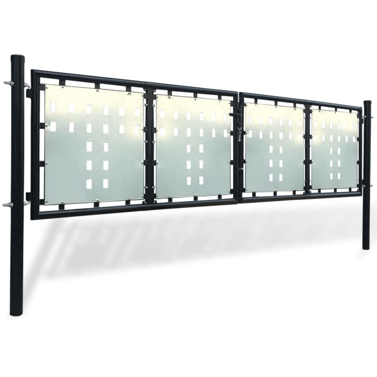 Port vidaxl seulement 300x125 cm noir