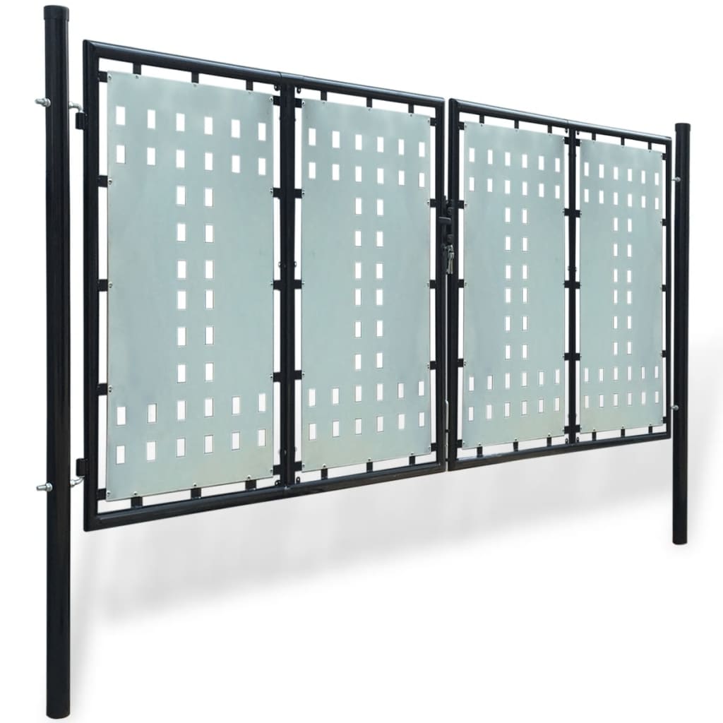 Port vidaxl seulement 300x175 cm noir