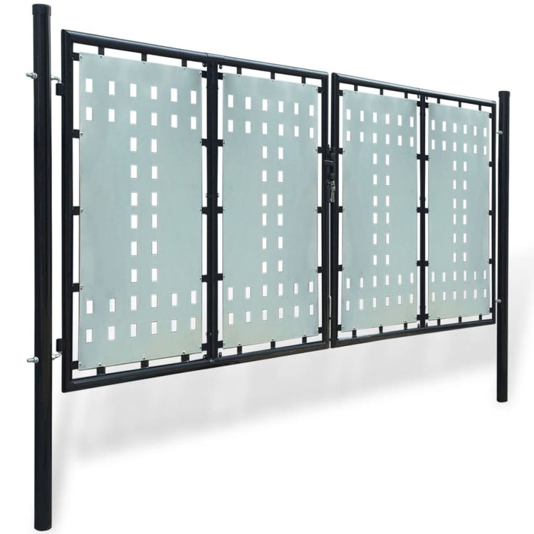 Port vidaxl seulement 300x175 cm noir