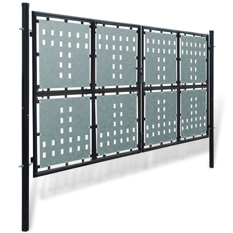 Port vidaxl seulement 300x225 cm noir