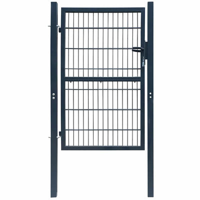 Vidaxl Port Double Rod (cheville) 106x170 cm Gris anthracite