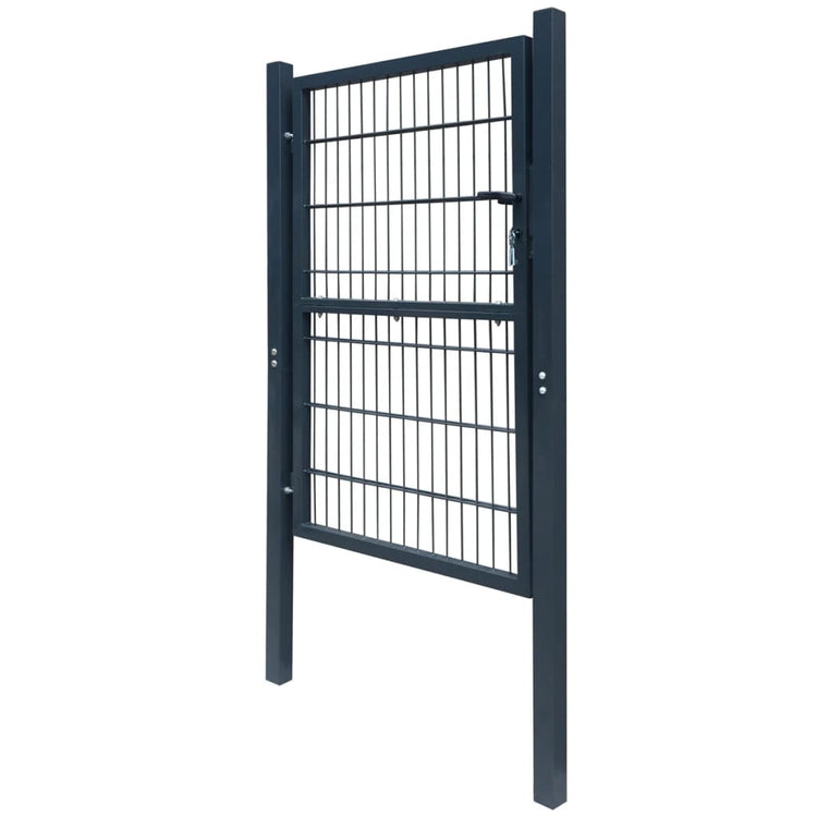 Vidaxl Port Double Rod (cheville) 106x230 cm gris anthracite