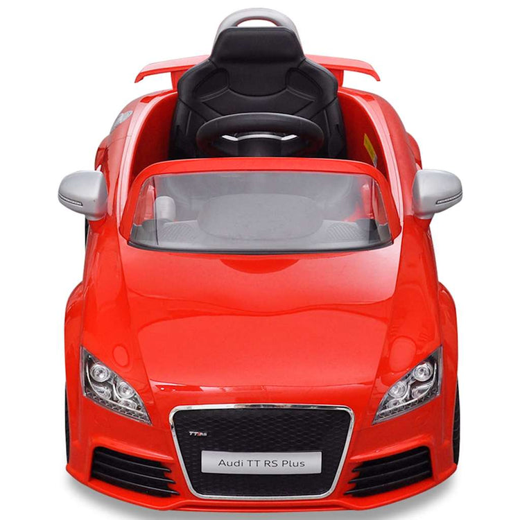 Vidaxl Children's Car Electric avec télécommande Audi TT RS Red