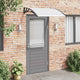 Vidaxl Door auvent 120x100 cm PC