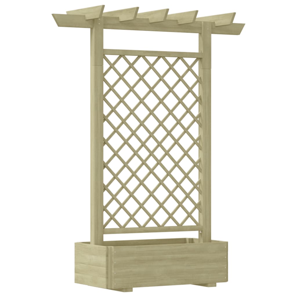 Vidaxl Pergola Planning Bacht 162x56x204 cm Bois