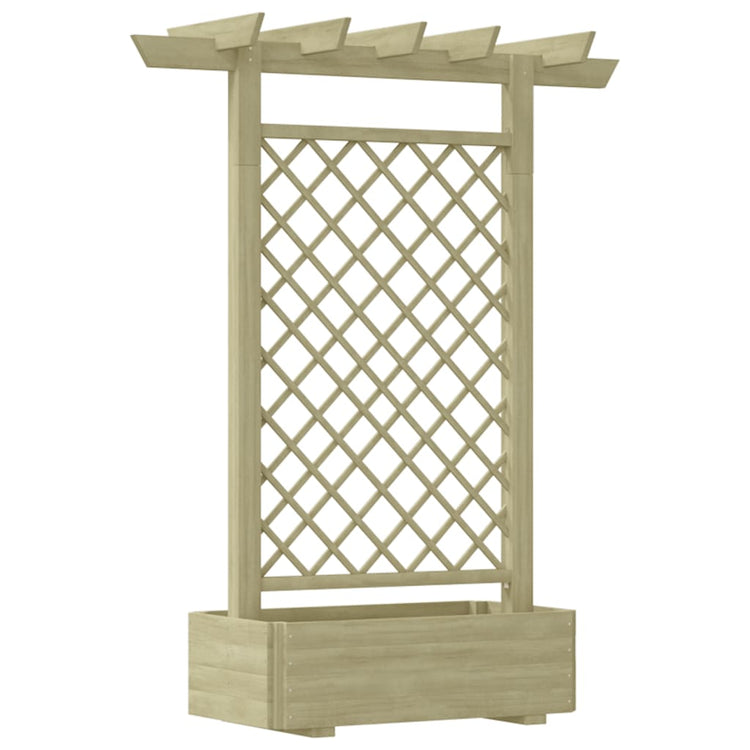 Vidaxl Pergola Planning Bacht 162x56x204 cm Bois