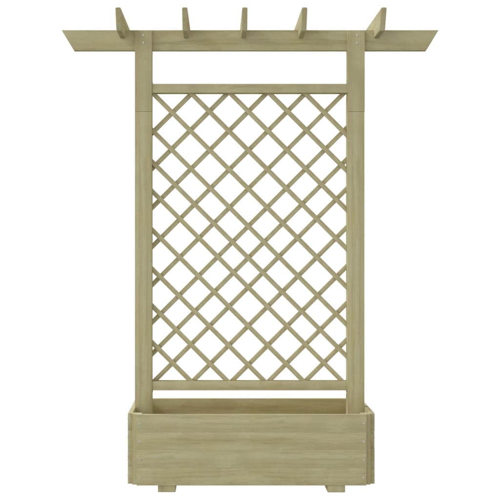 Vidaxl Pergola Planning Bacht 162x56x204 cm Bois