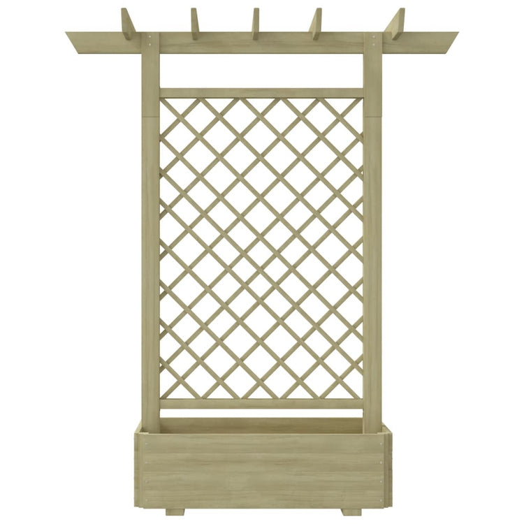 Vidaxl Pergola Planning Bacht 162x56x204 cm Bois