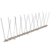 Vidaxl épingles oiseaux et pigeons à 2 rangées 6 pcs 3 m plastique