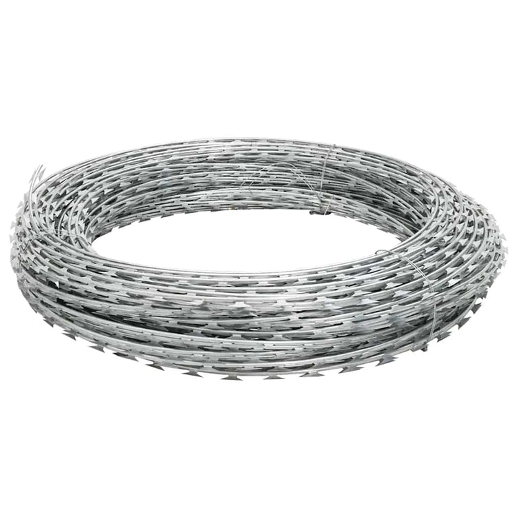 Vidaxl Scheermermotenraadt Concertina Galvanized Steel 150 M