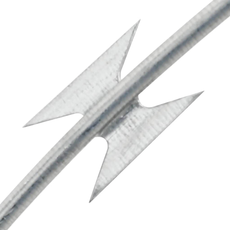 Vidaxl Scheermtstikkeldraad Concertina Galvanized Steel 60 m