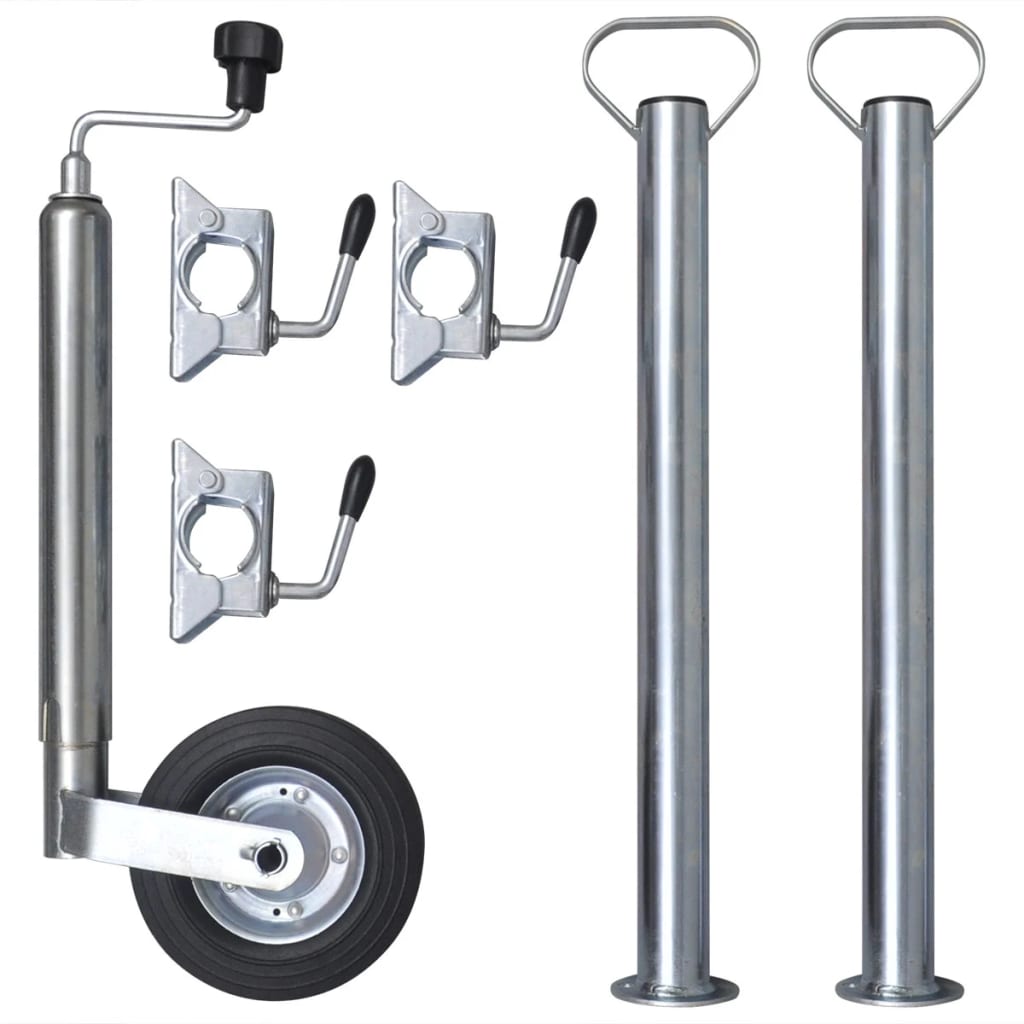 Velle de nez vidaxl avec 2 tubes de support et 3 pinces 48 mm