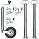 Velle de nez vidaxl avec 2 tubes de support et 3 pinces 48 mm