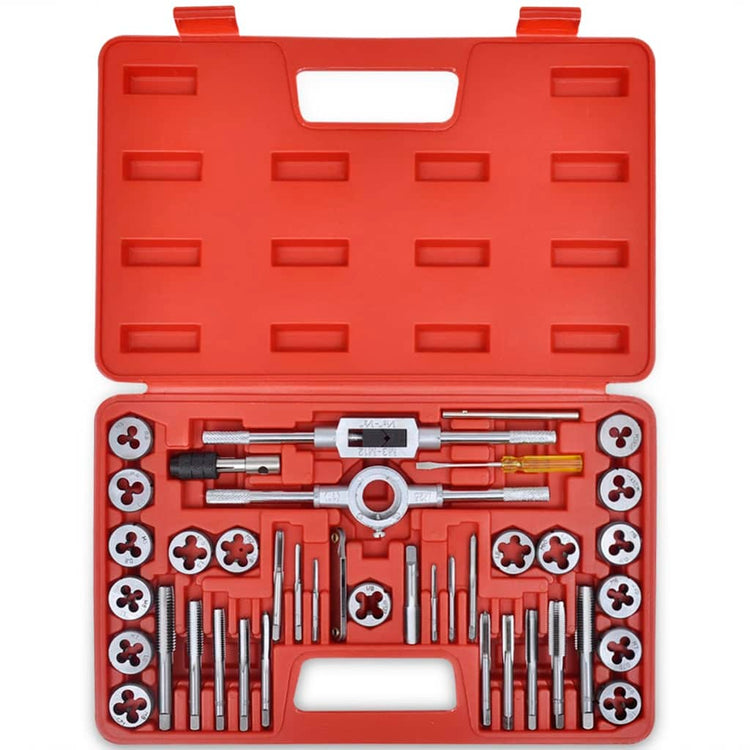 Vidaxl Set de tarauds 40 pièces