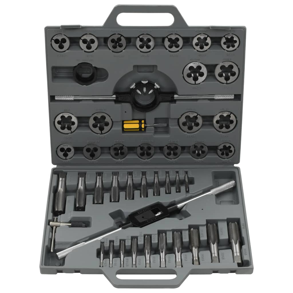 Vidaxl Set de tarauds 45 pièces