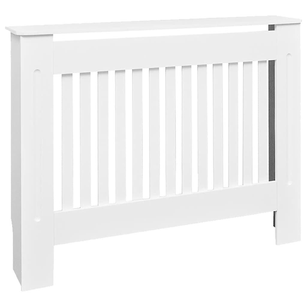 Construction de radiatorom vidaxl 112 cm mdf blanc