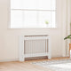 Construction de radiatorom vidaxl 112 cm mdf blanc
