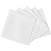 Vidaxl serviettes blanches 10 pièces 50 x 50 cm