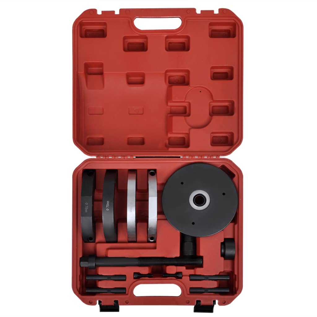 Vidaxl Wiel Hubwear Tool Set 14 pièces 78 mm pour Ford, Mazda, Volvo