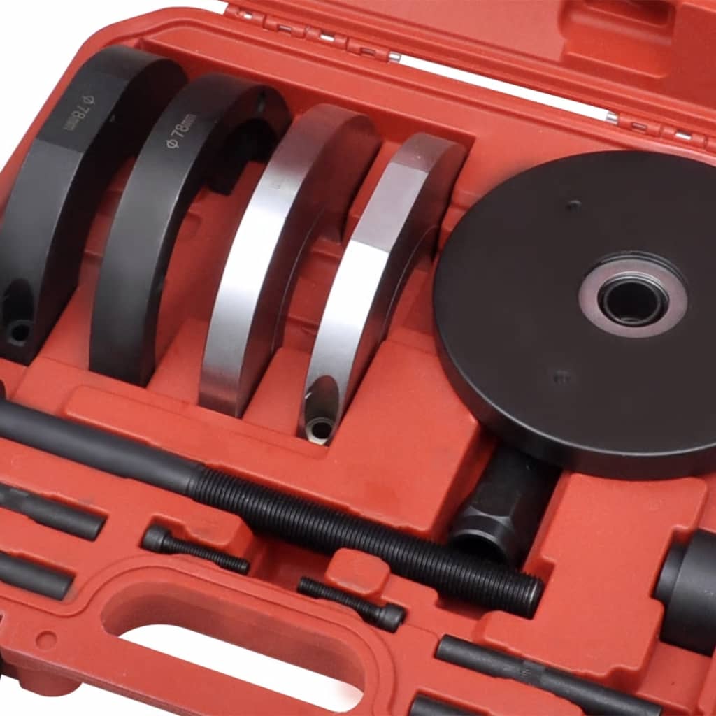 Vidaxl Wiel Hubwear Tool Set 14 pièces 78 mm pour Ford, Mazda, Volvo