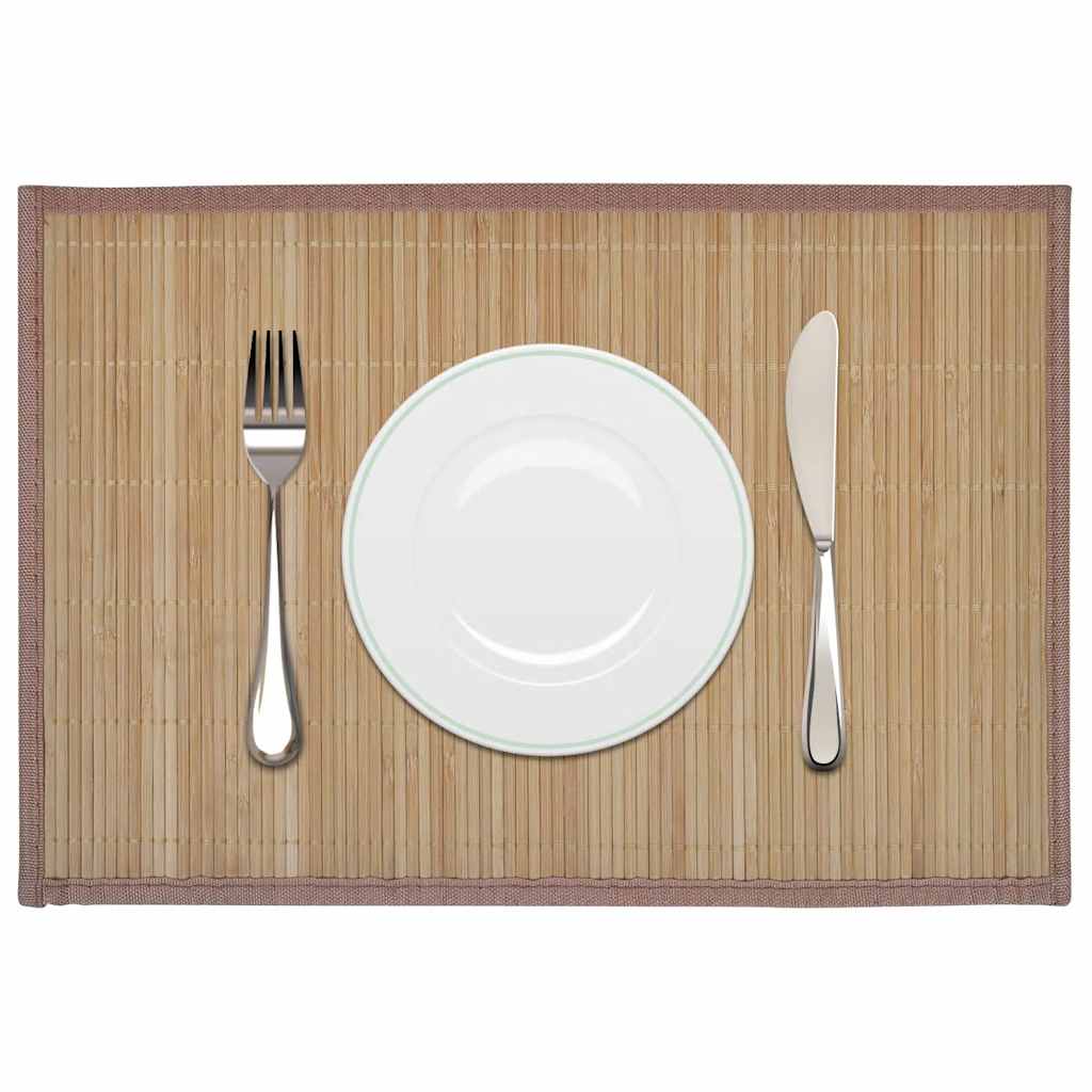 Vidaxl 6 st placemats 30x45 cm BAMBO BARN