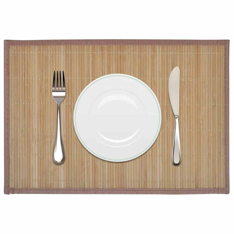 Vidaxl 6 st placemats 30x45 cm BAMBO BARN