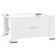 Vidaxl Washing Machineverhoger avec tiroir blanc