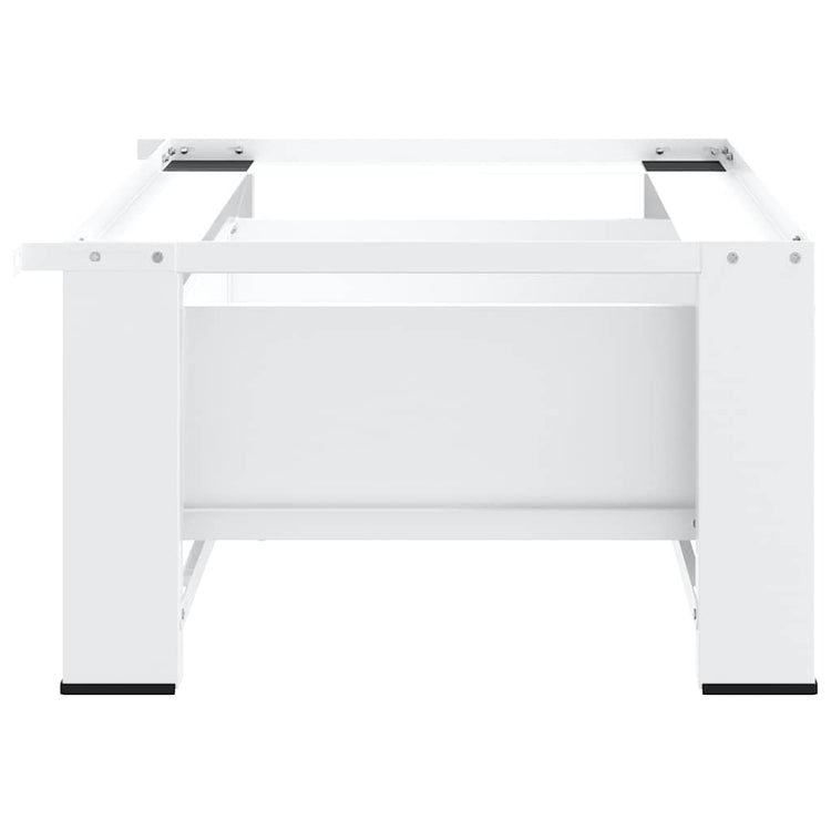 Vidaxl Washing Machineverhoger avec tiroir blanc