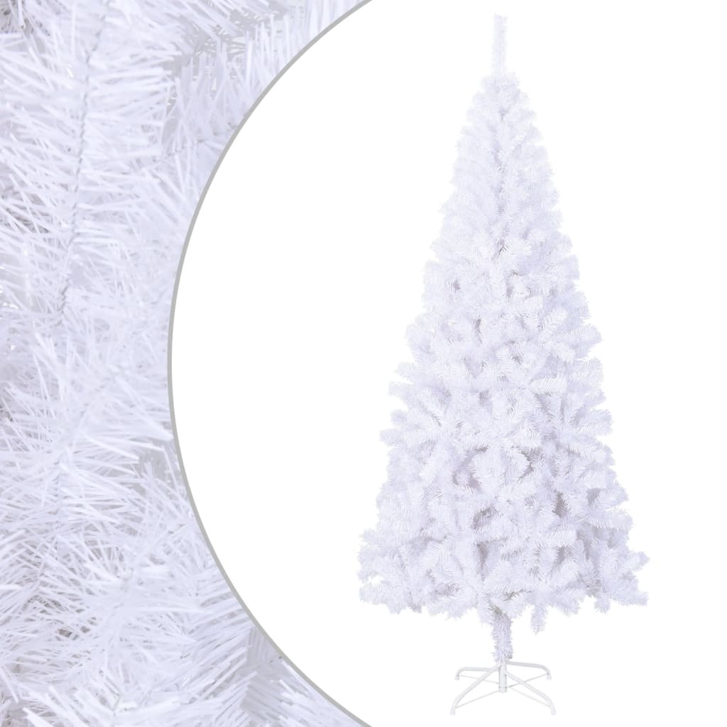 Vidaxl kunstkerstboom avec des branches standard en acier 910 210 cm