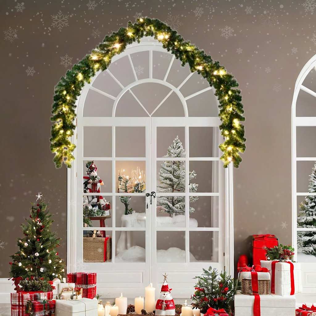 Vidaxl Garland de Noël avec lumières LED 20 m