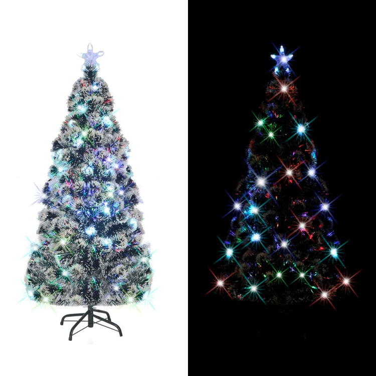 Vidaxl Christmas Tree avec LED et standard 180 cm Fiber Optic