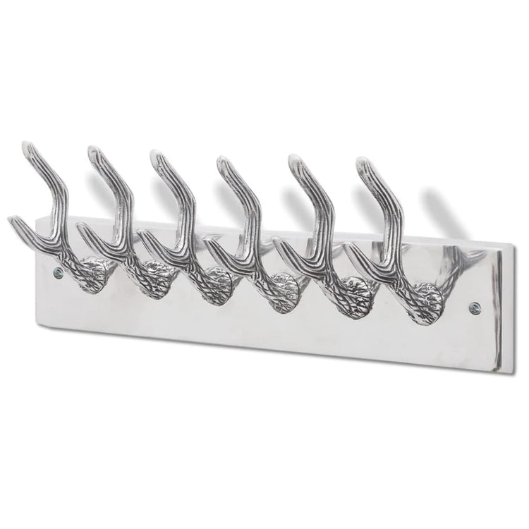 Vidaxl rack de manteau en aluminium argenté coloré