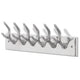 Vidaxl rack de manteau en aluminium argenté coloré
