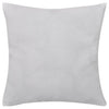 Coussin de vidaxl coton 50 x 50 cm blanc 4 pièces