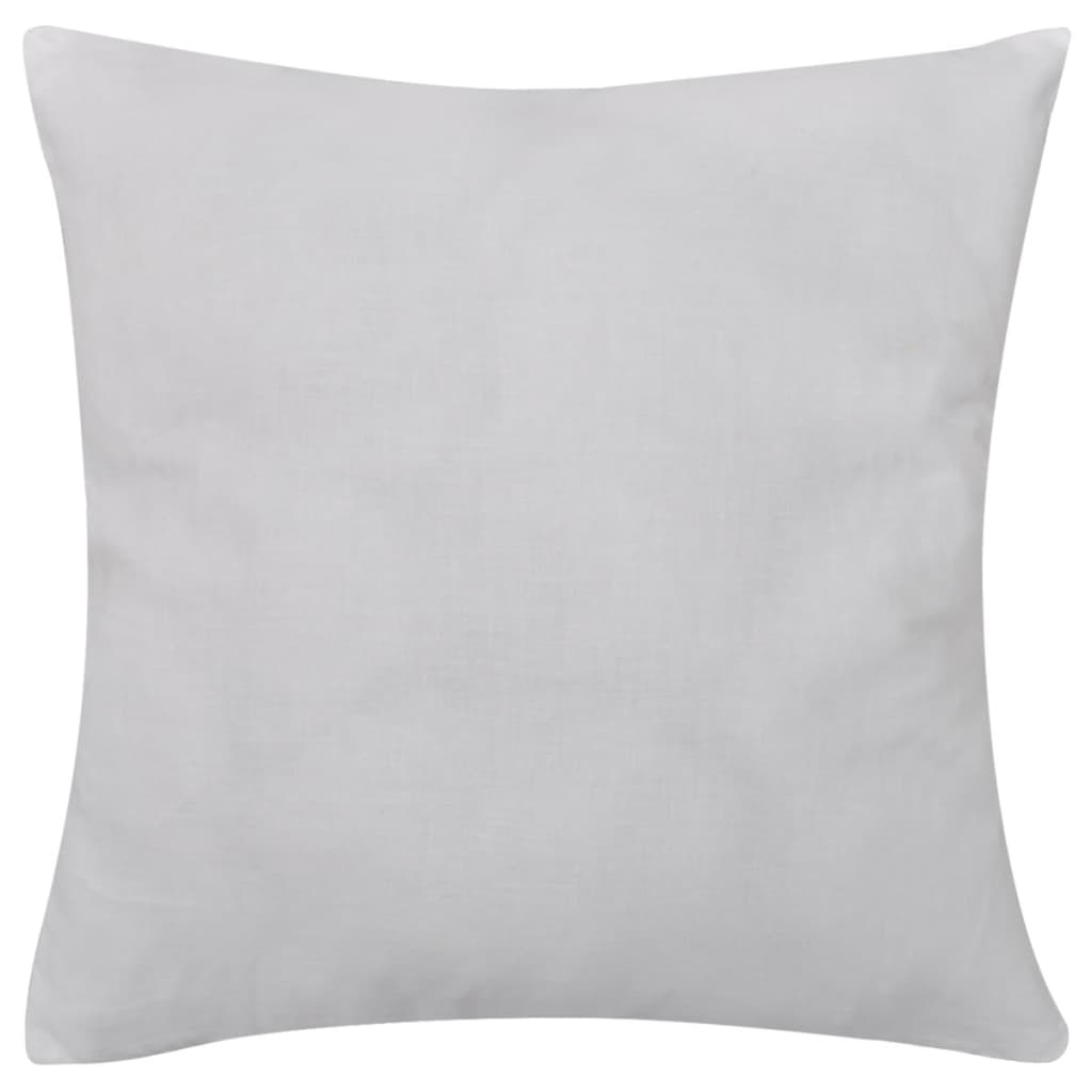 Coussin de vidaxl coton 50 x 50 cm blanc 4 pièces
