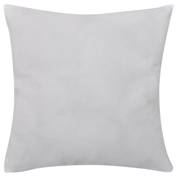 Coussin de vidaxl coton 50 x 50 cm blanc 4 pièces