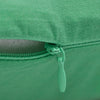 Coussin de vidaxl coton coton 40 x 40 cm de pomme verte 4 pièces