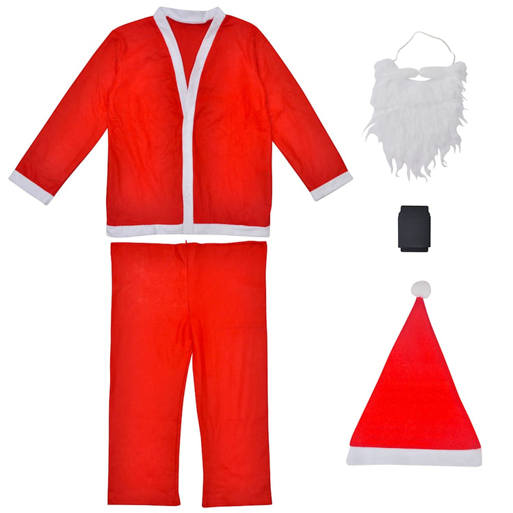 Ensemble de costumes de Noël Vidaxl Santa Suit