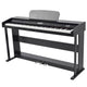 Vidaxl Piano numérique avec pédales 88 touches noires