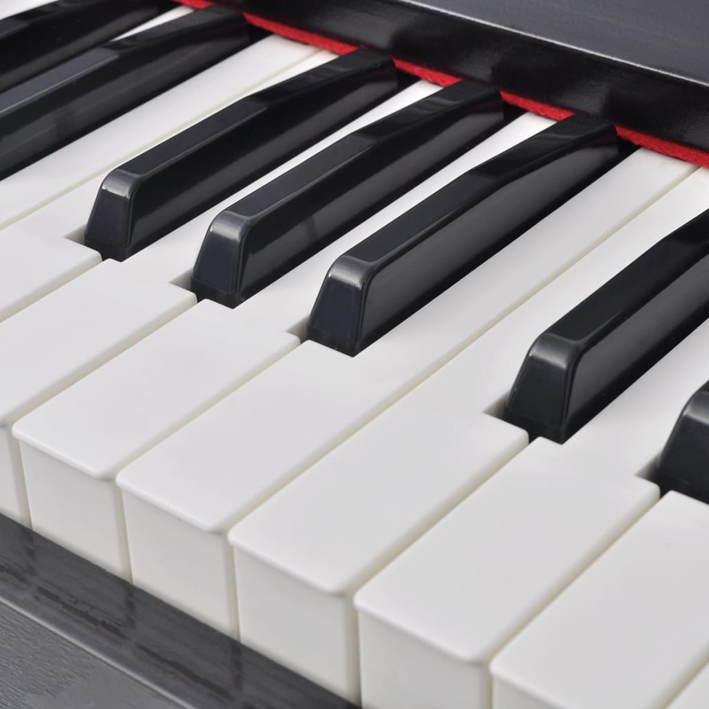 Vidaxl Piano numérique avec pédales 88 touches noires