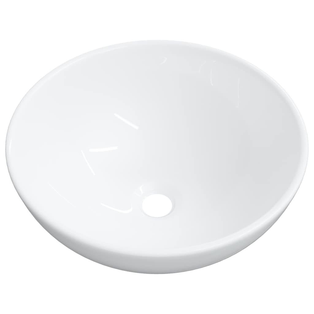 Vidaxl Washbasin 28x28x10 cm Céramique blanc