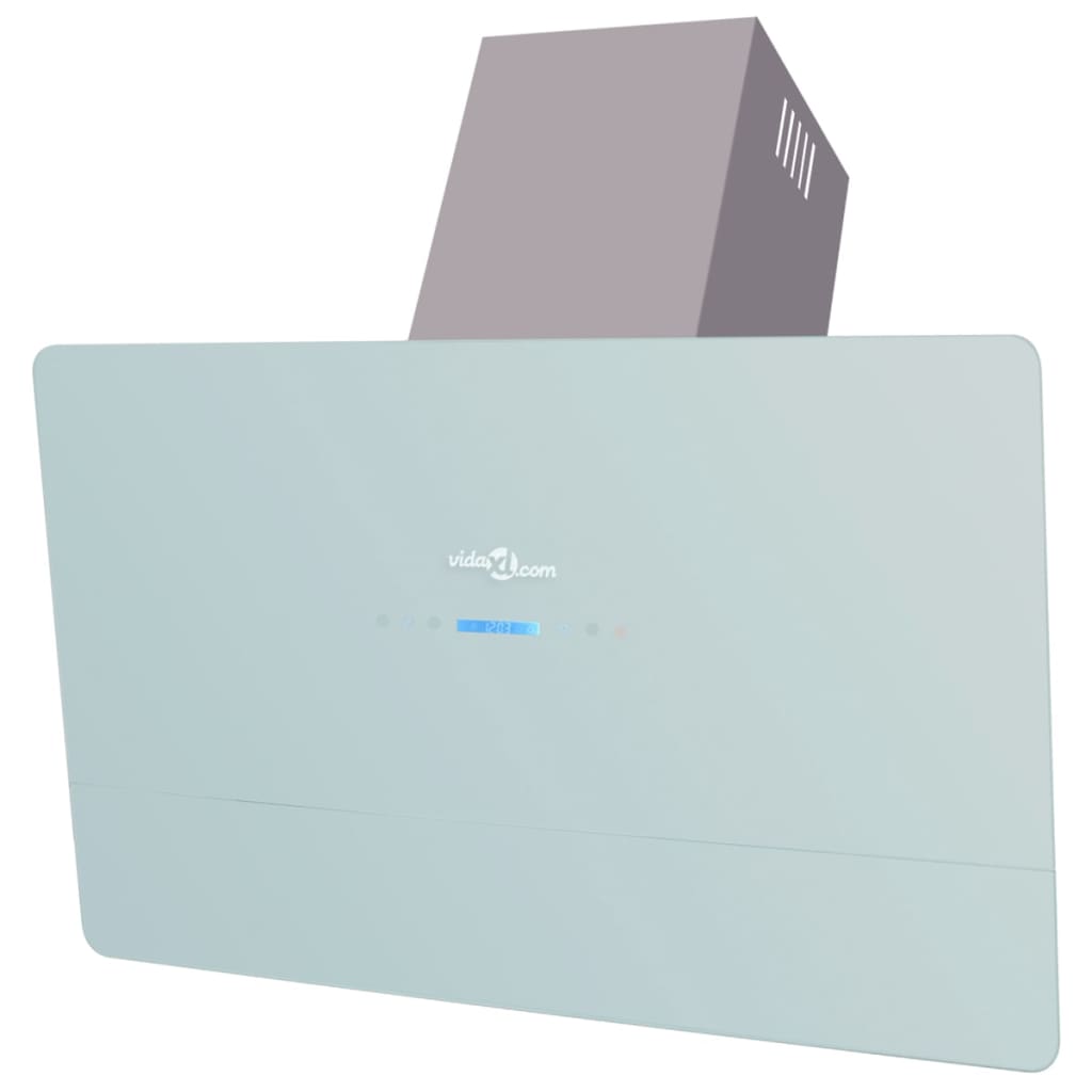 Hotte d'extracteur Vidaxl avec écran tactile 900 mm blanc