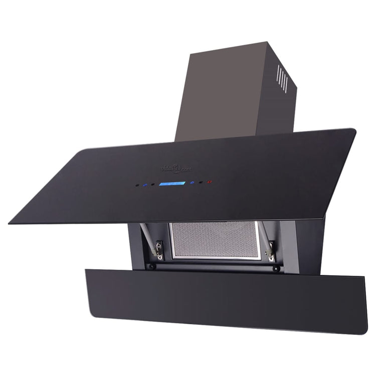 Hotte d'extracteur Vidaxl avec écran tactile 900 mm noir