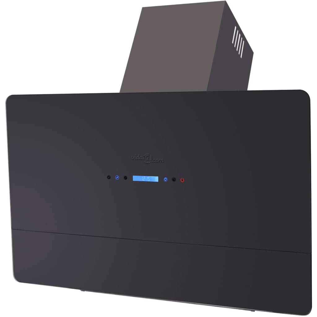 Hotte d'extracteur Vidaxl avec écran tactile 900 mm noir